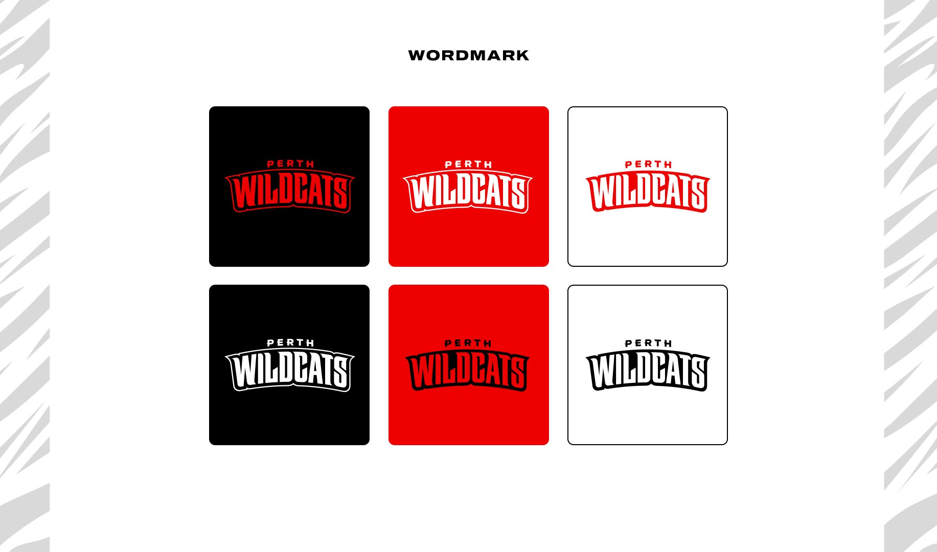 Wildcats Wordmark and Palette